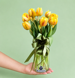 Jarrón con Tulipanes