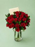 Jarrón 50 Rosas Importadas
