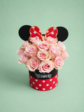 Box Minnie Mouse Floral Box Topper 24 Rosas Importadas