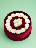 Box Terciopelo Small Elegant Rosas Importadas