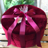 Box Terciopelo Small Elegant Rosas Importadas y Ferrero Rocher